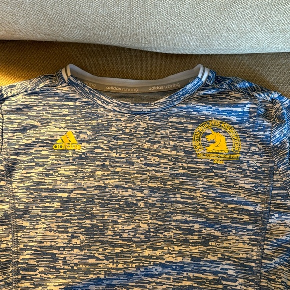 Boston Marathon 2016 Adidas running LS size S - Picture 1 of 4